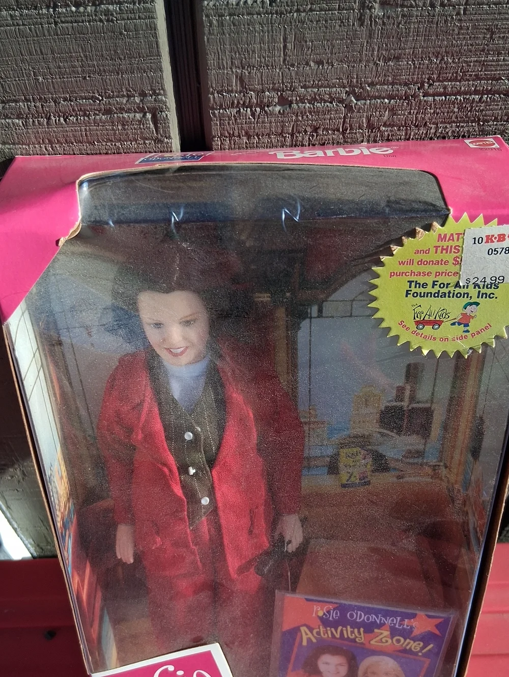 Barbie Brand Rosie O'Donnell Doll in Red Outfit